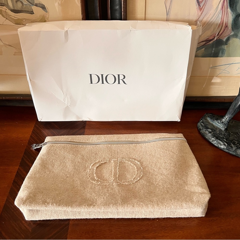 NIB Authentic DIOR Trousse Pouch NEW Beauty Pouch - Picture 7 of 10